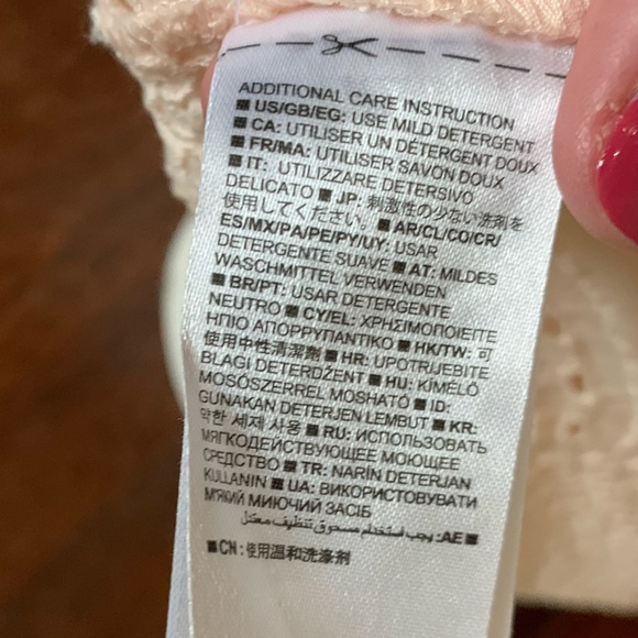 Gap Light Pink Sleeveless Blouse Sz M Tall - Picture 5 of 5